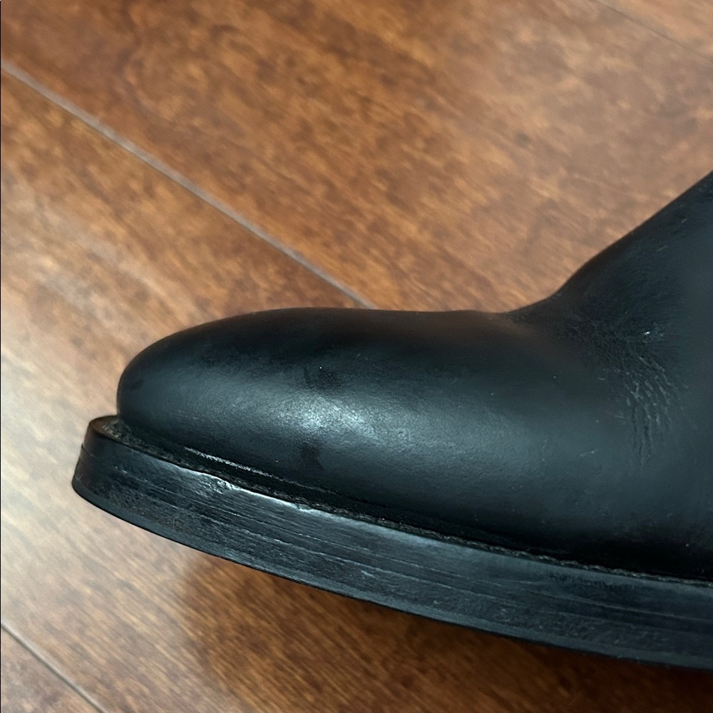 All Saints “Eli” Black Leather Chelsea Boots, Perfect Shoe Work to Play, Size 40 - Picture 5 of 16